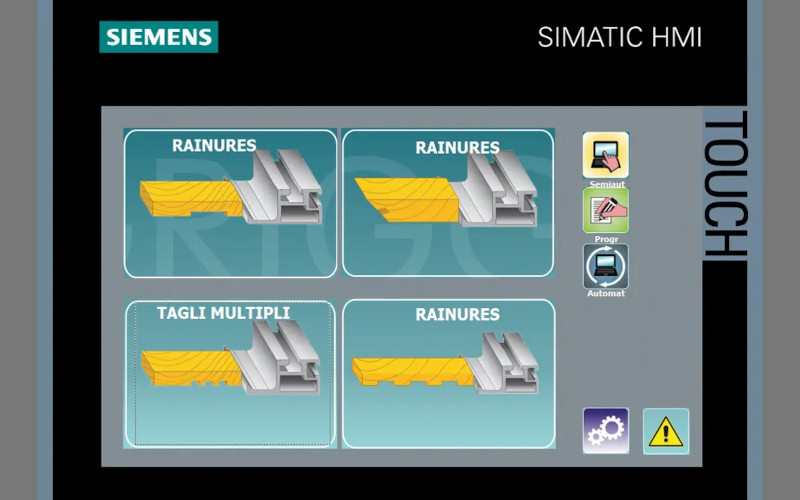 Formátovací pila s předřezem GRIGGIO QUADRA 400 3digit