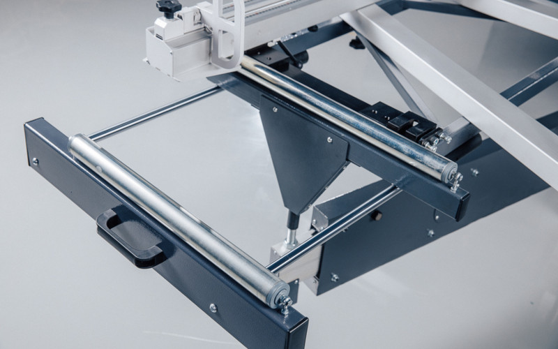 Formátovací pila s předřezem NIKMANN S350 rozšíření podpěrného rámu