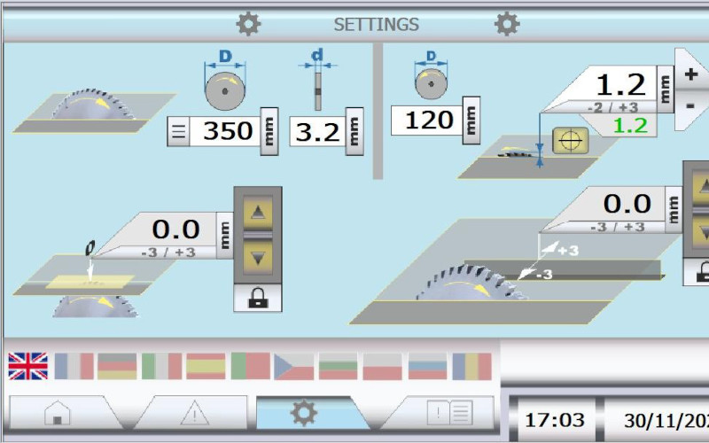 Formátovací pila s předřezem NIKMANN S350 litinová pilová jednotka