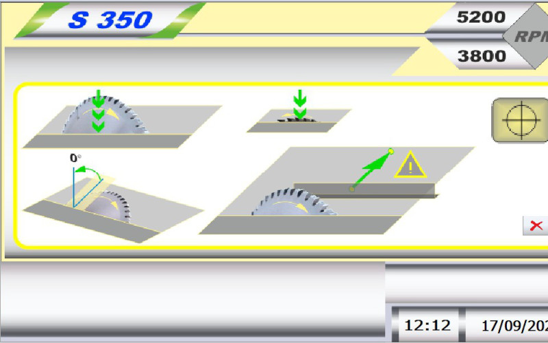 Formátovací pila s předřezem NIKMANN S350 litinová pilová jednotka