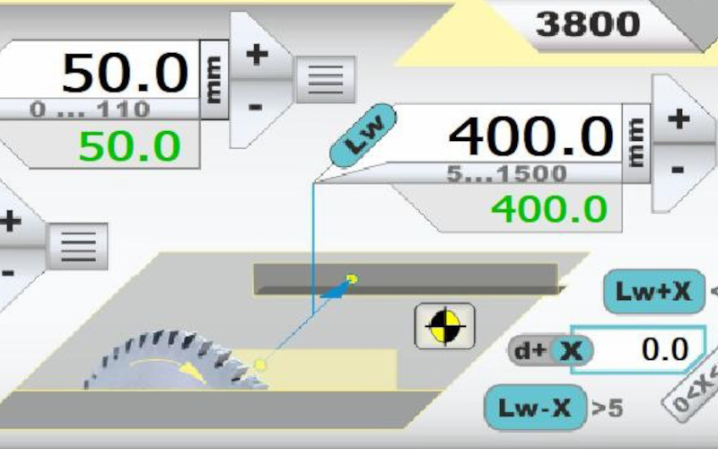 Formátovací pila s předřezem NIKMANN S350 litinová pilová jednotka