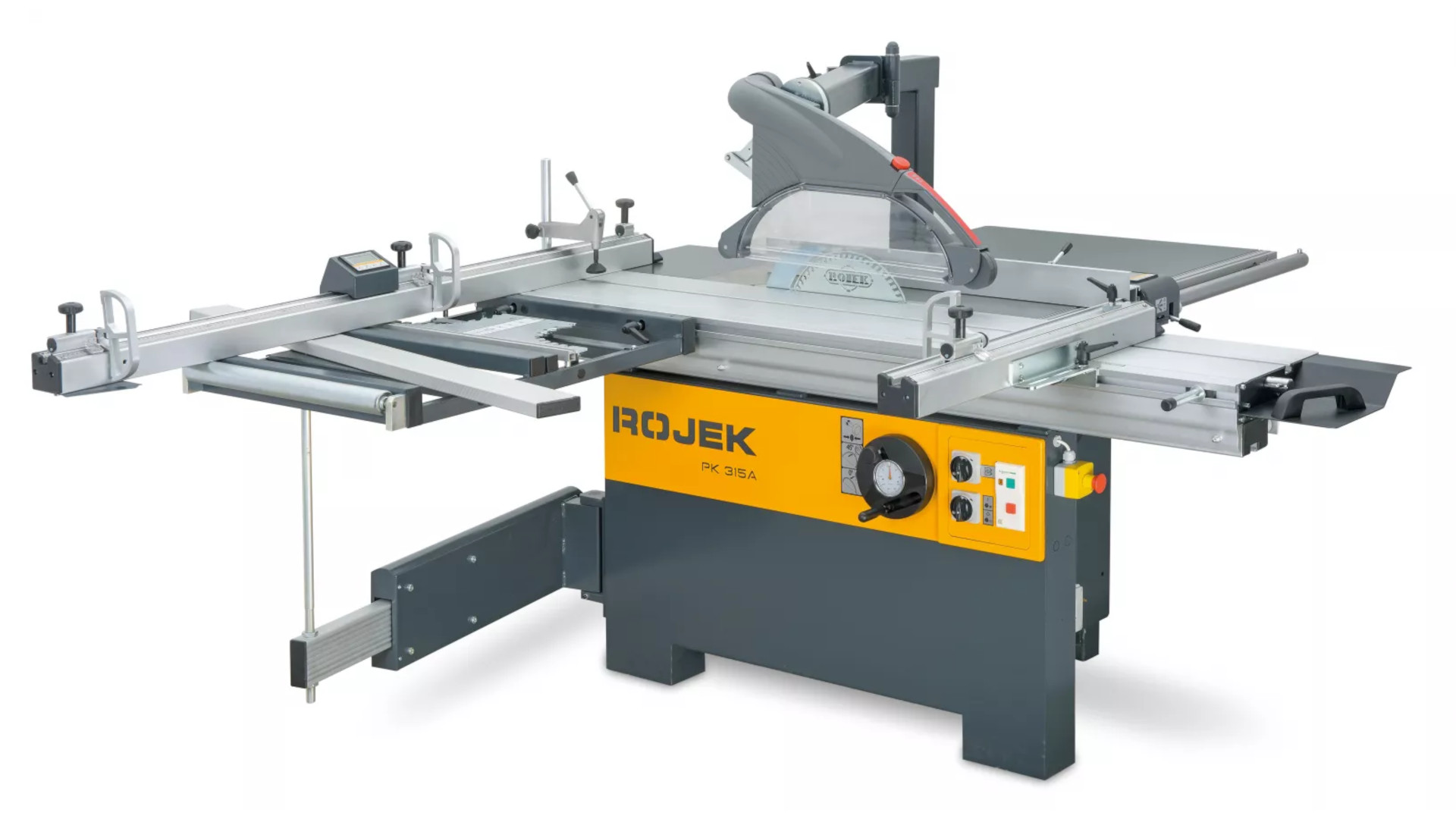 Malá kompaktní formátovací pila ROJEK PK315A s předřezem