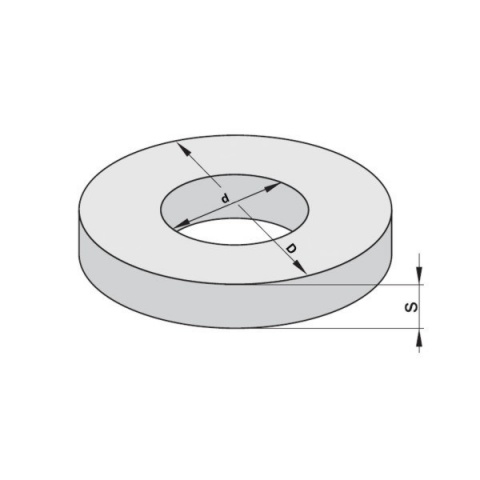 PILANA DISTANČNÍ KROUŽEK 50x30x10 MM