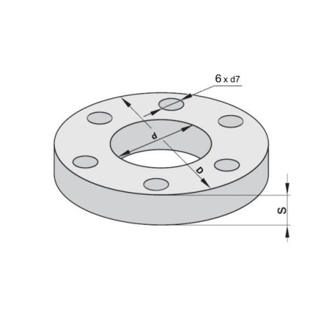 PILANA DISTANČNÍ KROUŽEK 63x30x18,0 mm